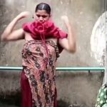 Neighbour Bhabhi Nude Captured Secretly
